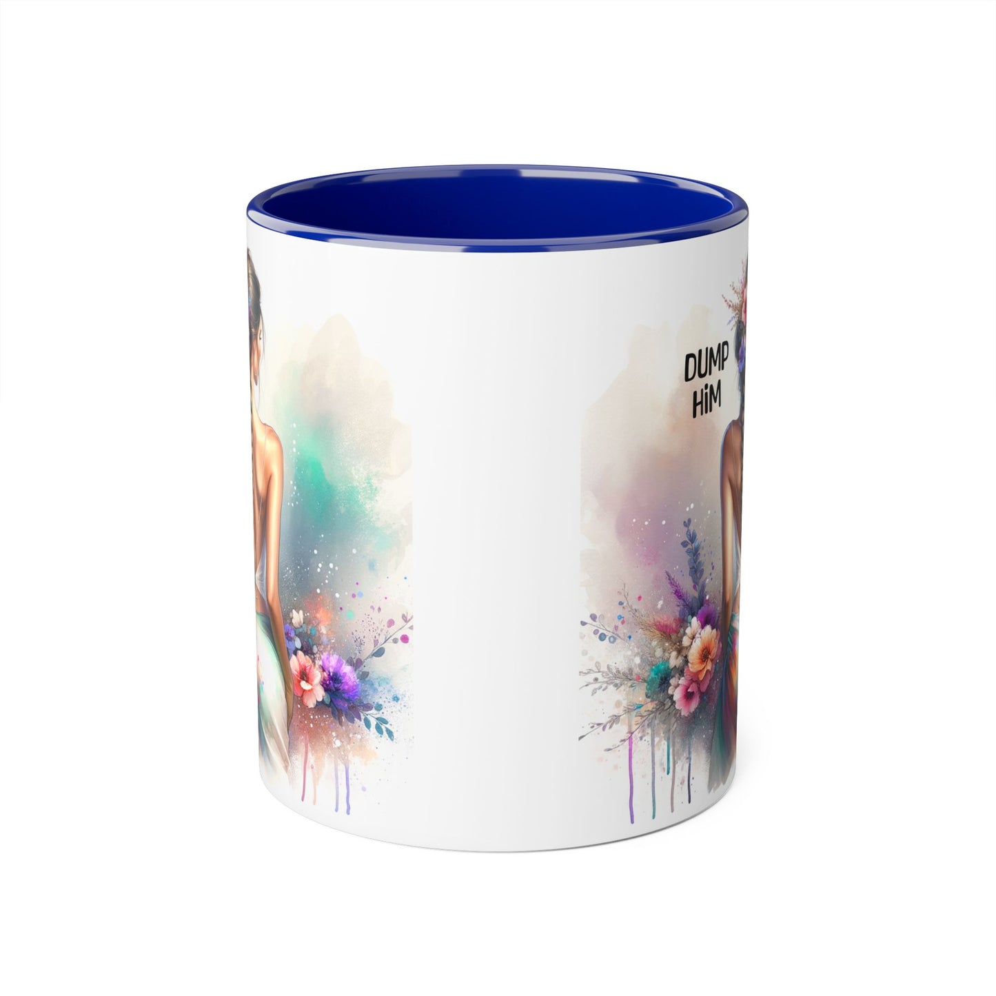 Dump Him Accent Mug