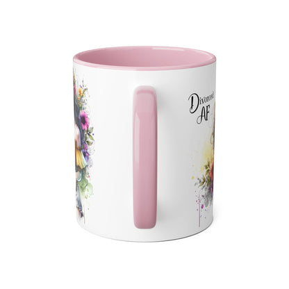 Mug - Divorced AF 11oz Accent Mug