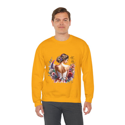 I Don`t  Make Mistakes, I Just Date Them Floral Art Sweatshirt, Unisex Pullover, Cozy Gift, Spring Fashion, Artwork Apparel, Perfect for Mother's Day