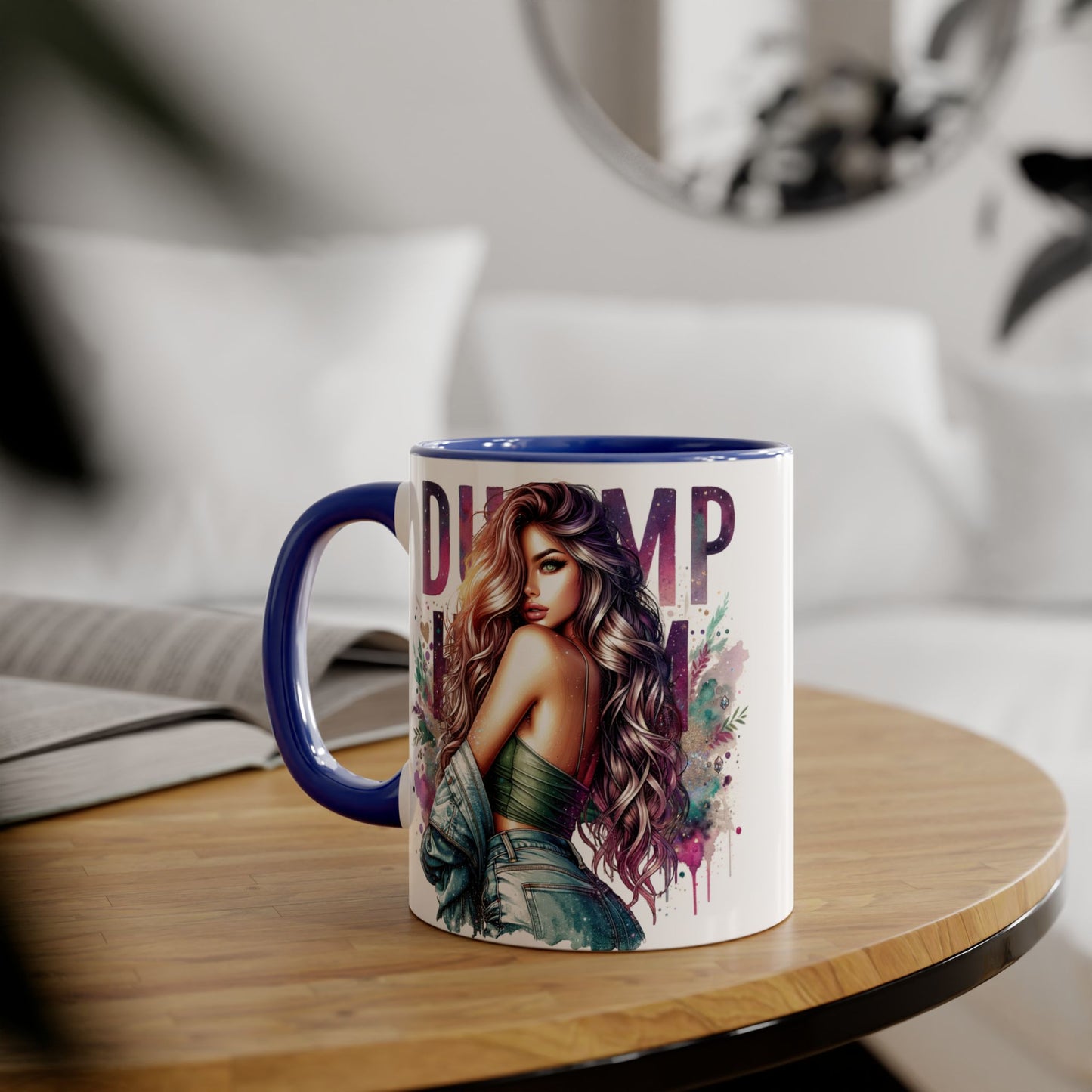 Dump Him Funny Accent Mug 11oz