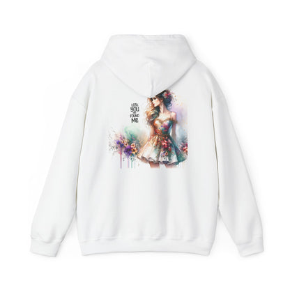 Breakup Hoodie - Unisex Hooded Sweatshirt Lost You and Found Me Design