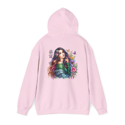 Breakup Hoodie - Unisex Hooded Sweatshirt Lost You and Found Me Design