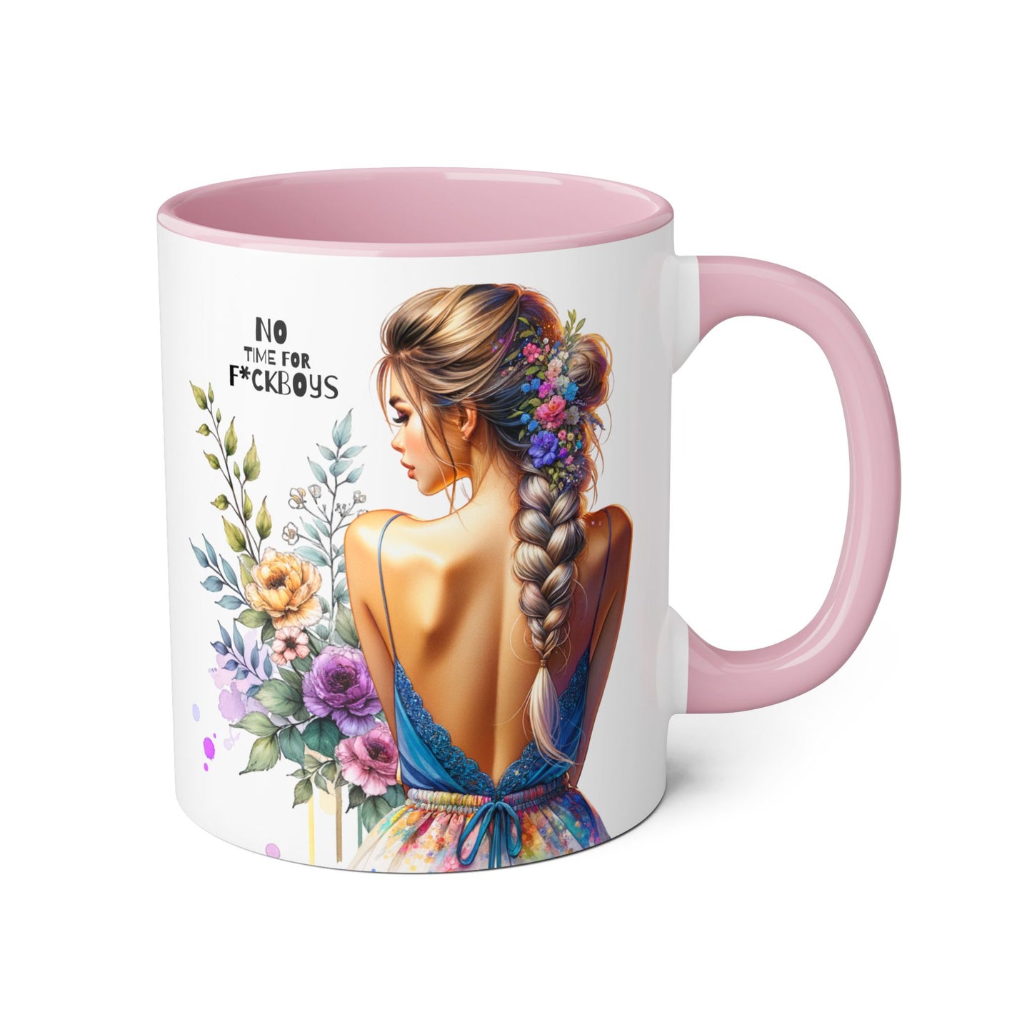 Funny Accent Mug - No Time For F*boys 11oz