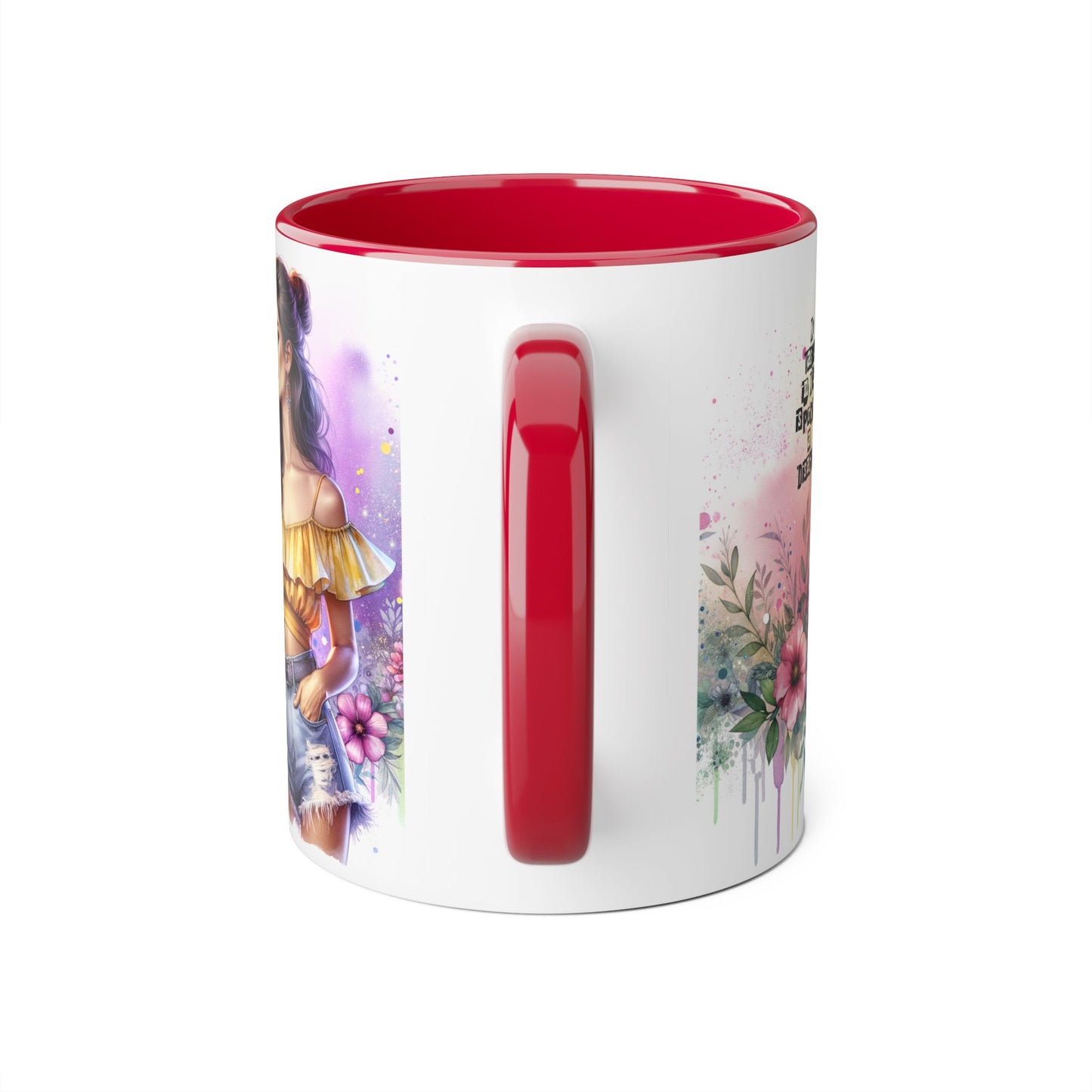 Funny Accent Mug - My Taste in Men is Probably a Disability Humor 11oz Cup