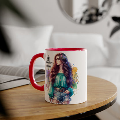 Funny Accent Mug - My Taste in Men is Probably a Disability Humor 11oz Cup