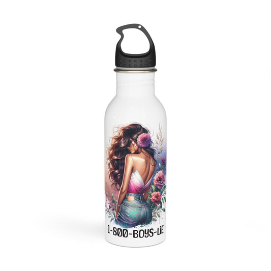 1-800-Boys-Lie Stainless Steel Water Bottle with Floral Design, Trendy Water Bottle, Gift for Her, Motivational Fitness Bottle, Eco-Friendly [...]