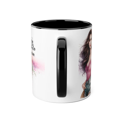 Funny Accent Mug - My Taste in Men is Probably a Disability Humor 11oz Cup
