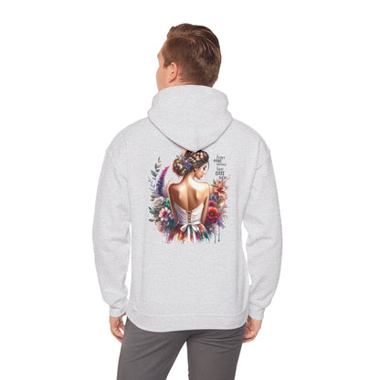 I Don`t Make Mistakes, I Just Date Them Elegant Floral Art Hoodie, Cozy Fashion Sweatshirt, Gift for Her, Trendy Layering Piece, Stylish Winter Wardrobe Must-Have