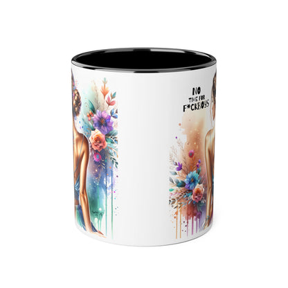 Funny Accent Mug - No Time For F*boys 11oz