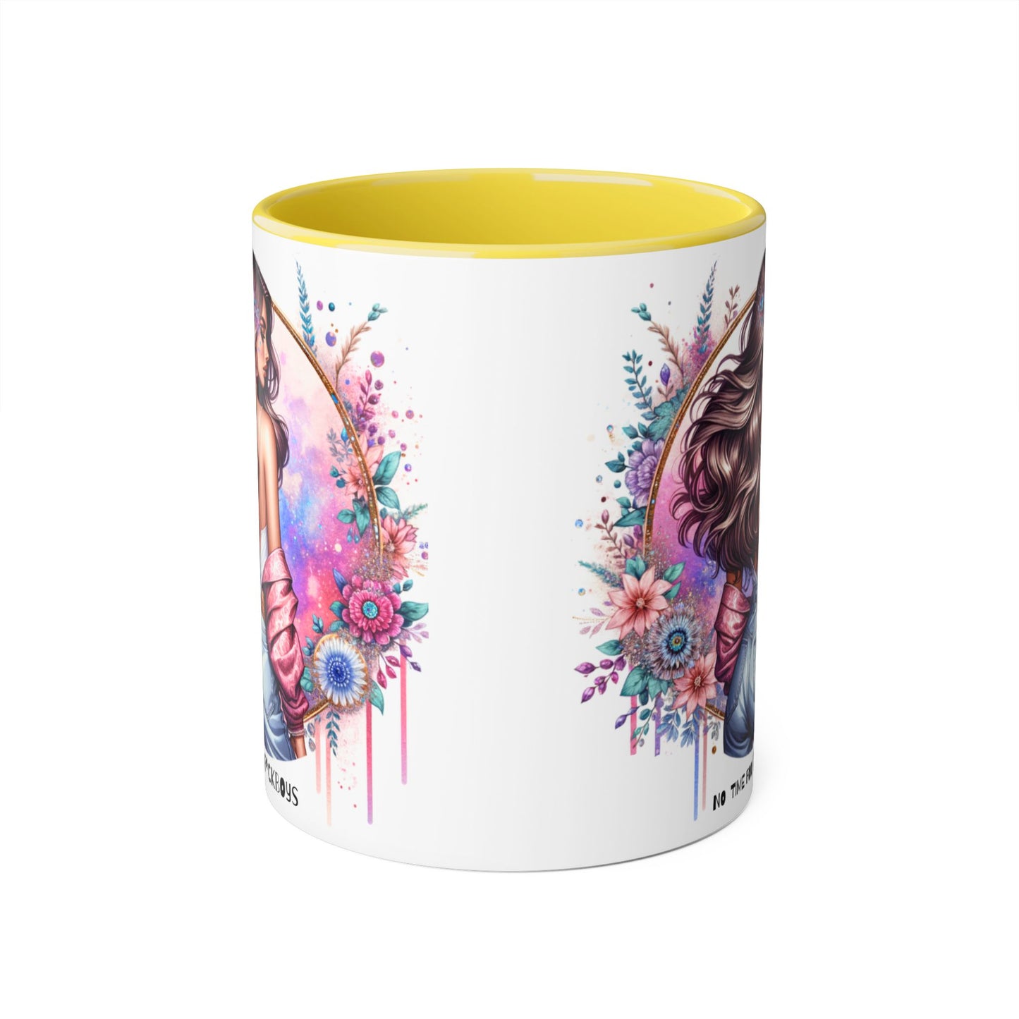Funny Accent Mug - No Time For F*boys 11oz