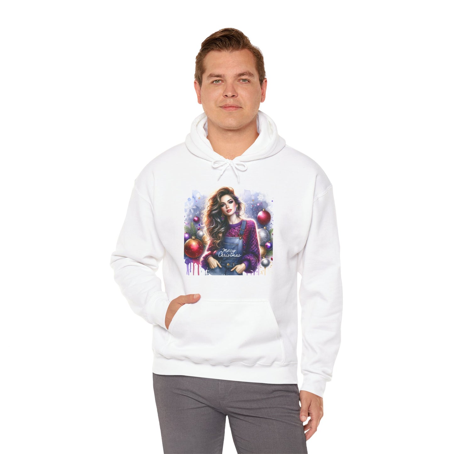 Christmas Hooded Unisex Sweatshirt - Single And Ready to Jingle