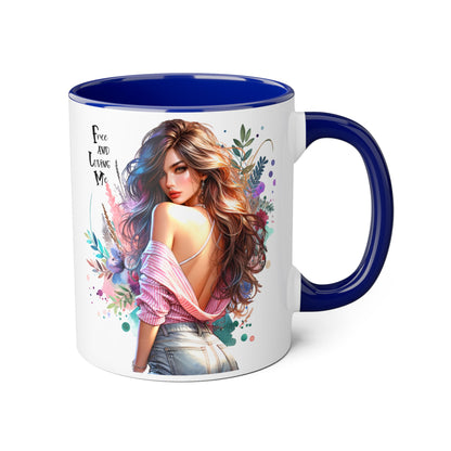 Artistic Floral Accent Mug for Coffee Lovers, Unique Gift for Birthdays, Inspirational Home Decor, Perfect for Tea and Coffee, [...]