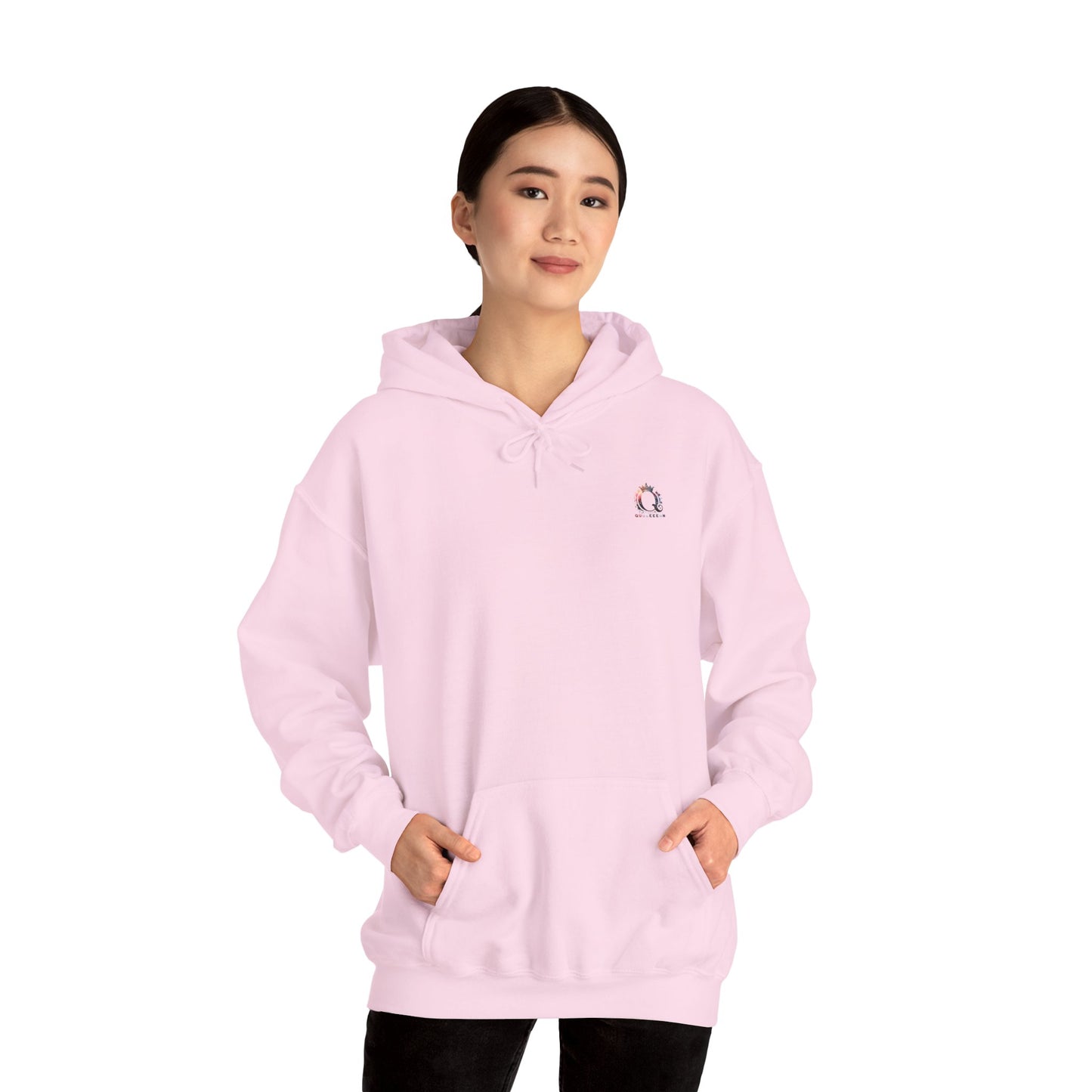 1-800-Boys-Lie Beautiful Floral Mermaid Hoodie - Unisex Heavy Blend™, Perfect for Cozy Days, Gifts, Beach Lovers, Everyday Wear