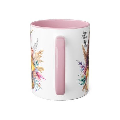 I Don't Make Mistakes, I Date Them Chic Coffee Mug with Floral Design, Inspirational Gift for Her, Unique Office Decor, Creative Birthday Present, Hot Beverage Lover's Cup