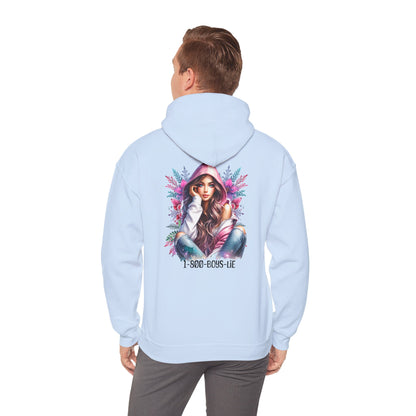 1-800-Boys-Lie Colorful Graphic Hoodie: Fashionable Sweatshirt for Art Lovers, Unisex Casual Wear, Gift for Birthdays, Holidays, Style Statement