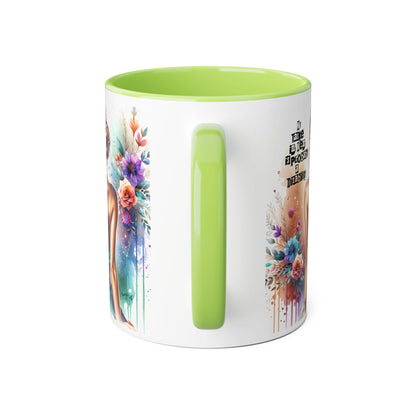 Funny Accent Mug - My Taste in Men is Probably a Disability Humor 11oz Cup