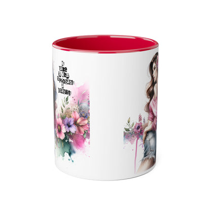 Funny Accent Mug - My Taste in Men is Probably a Disability Humor 11oz Cup