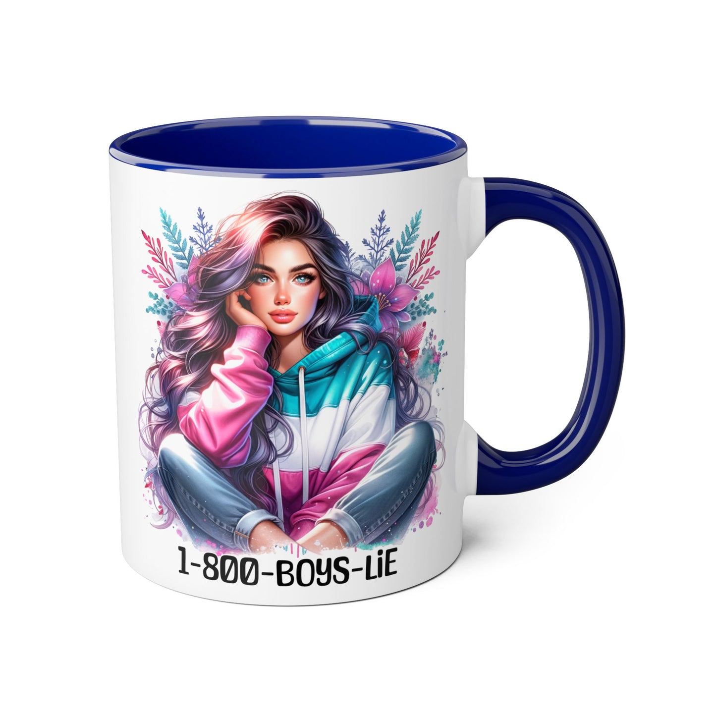 1-800-BOYS-LIE Colorful Feminine Accent Mug with Floral Design - Perfect for Stylish Coffee Lovers, Unique Gift for Birthdays, Holidays, and [...]