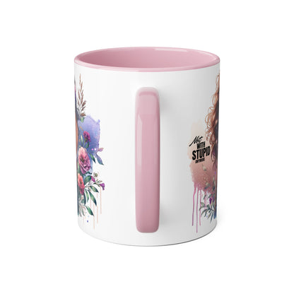 Mug - Not With Stupid Anymore Humoristic 11oz Accent Mug