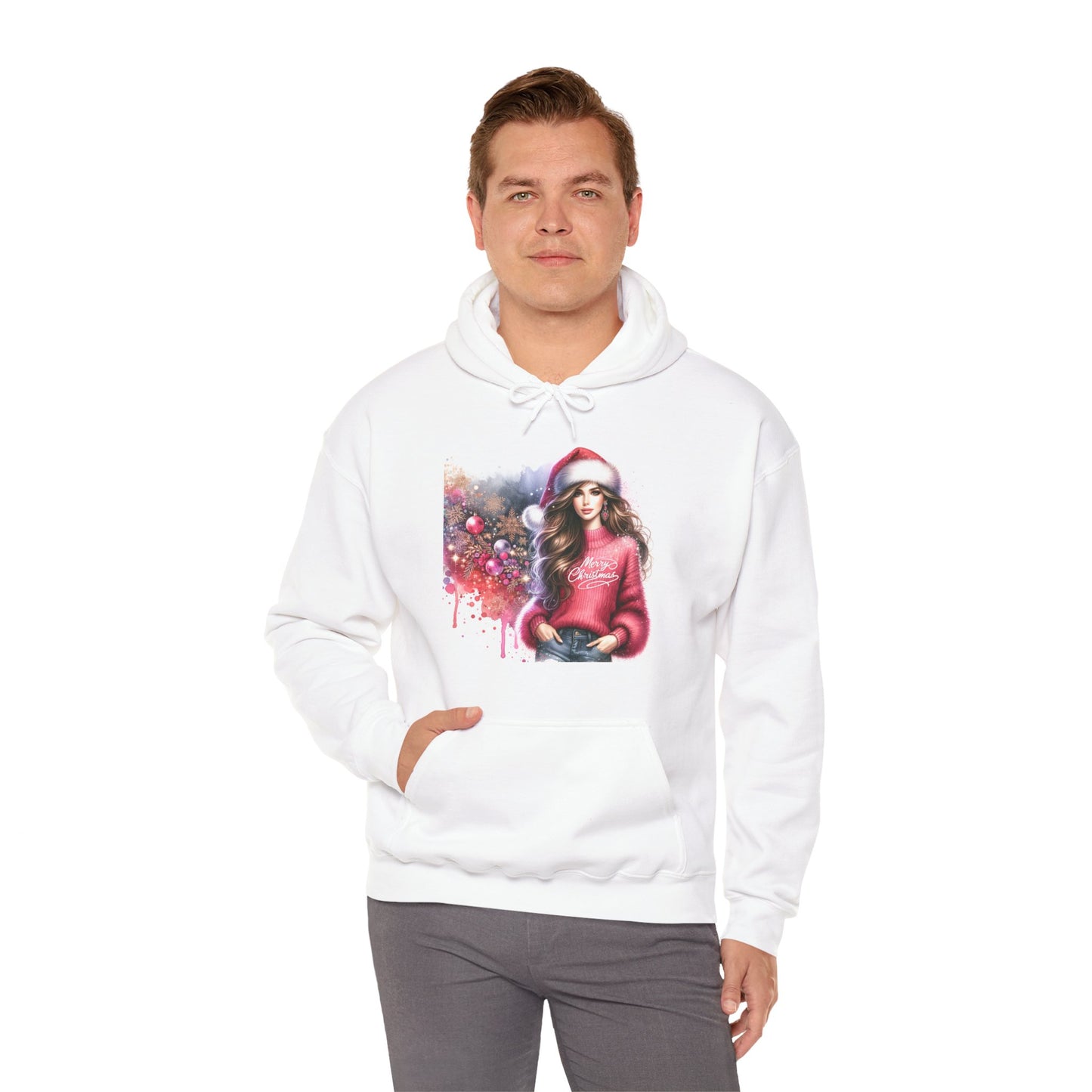 Christmas Hooded Unisex Sweatshirt - Single And Ready to Jingle