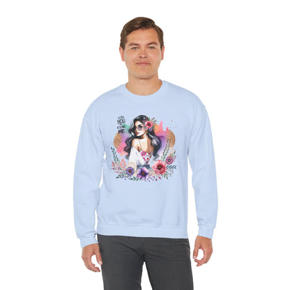 Lost You And Found Me Bohemian Floral Sweatshirt | You Are Beautiful | Cozy Unisex Crewneck for Women, Gift for Her, Casual Wear, Spring Fashion