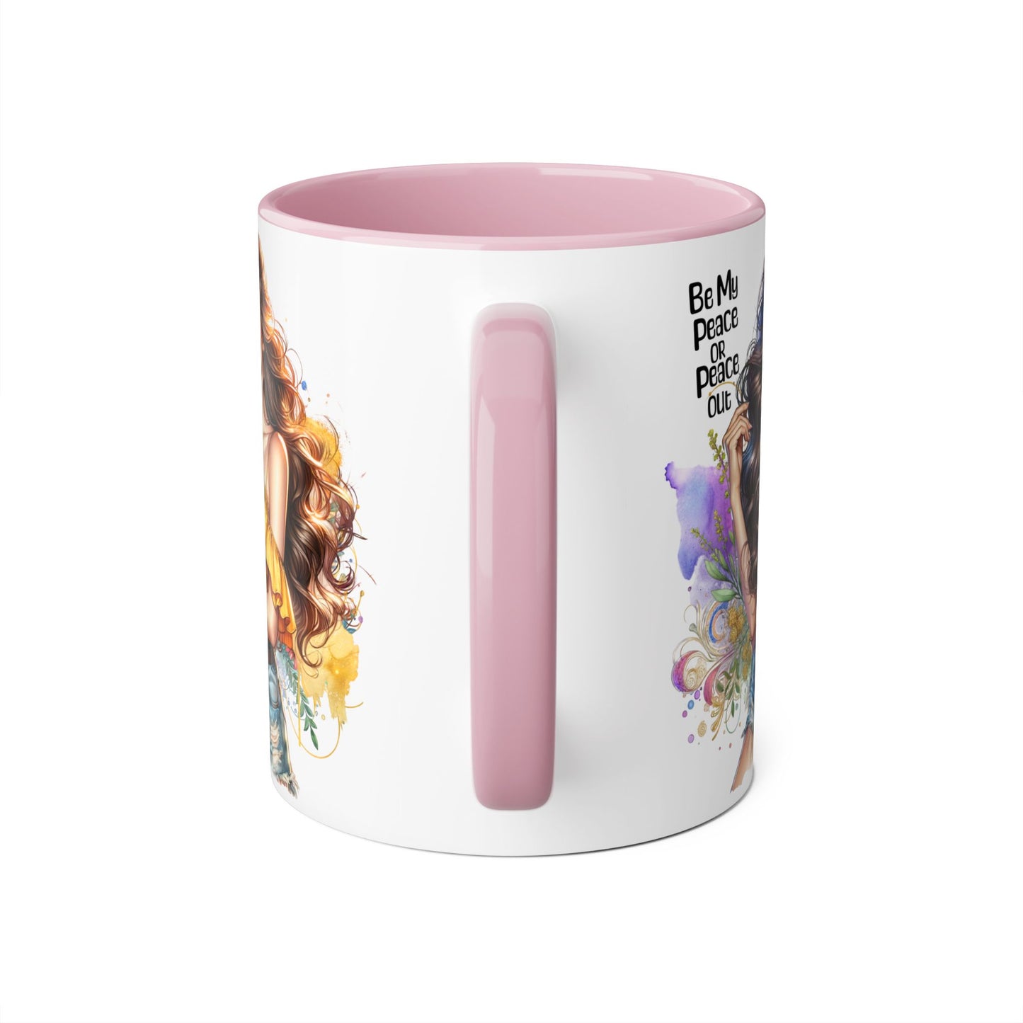 Mug - Be My Peace or Peace Out Accent 11oz