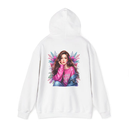 1-800-Boys-Lie Stylish Graphic Hoodie for Trendsetters, Cozy Hooded Sweatshirt, Fashionable Streetwear, Perfect Gift for Her, Everyday Comfort