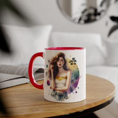 It's Not Me, It's You Humoristic Galactic Dreamer Accent Mug, Coffee Cup, Space Art Mug, Unique Gift, Starry Night Design, Cosmic Coffee Tumbler
