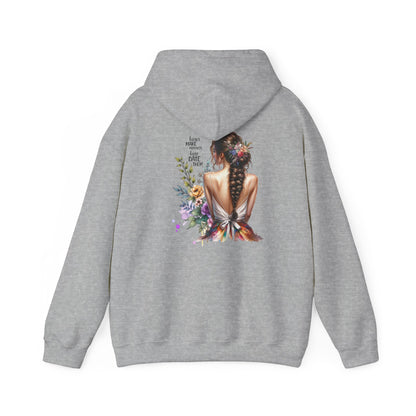 I Don`t  Make Mistakes, I Just Date Them Breathtaking Floral Art Hoodie, Cozy Unisex Sweatshirt, Perfect for Gifts, Casual Wear, Spring Celebrations, Boho Style
