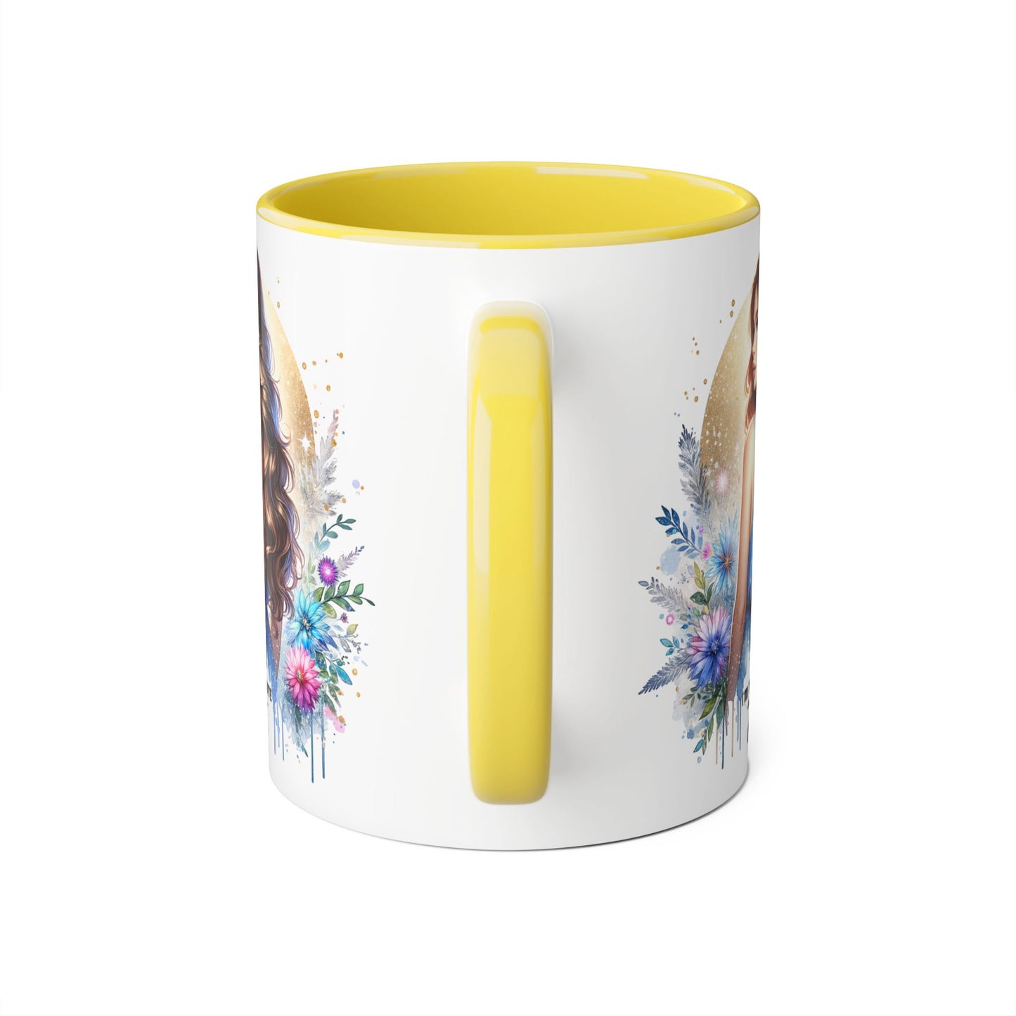 I'm Too Cute For My Ex Chic Accent Mug Designs, Coffee Cup Gift, Floral Artwork, Cute Mug, Inspirational Coffee Mug for Her, Ex Gift Idea, Stylish Drinkware