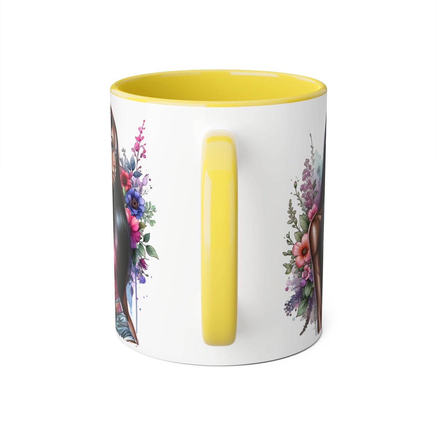 Yuck Fou Floral Portrait Accent Mug, 11oz - Perfect Gift for Coffee Lovers, Artistic Home Decor, Flower Lover's Mug, Unique Tea Cup, Birthday [...]