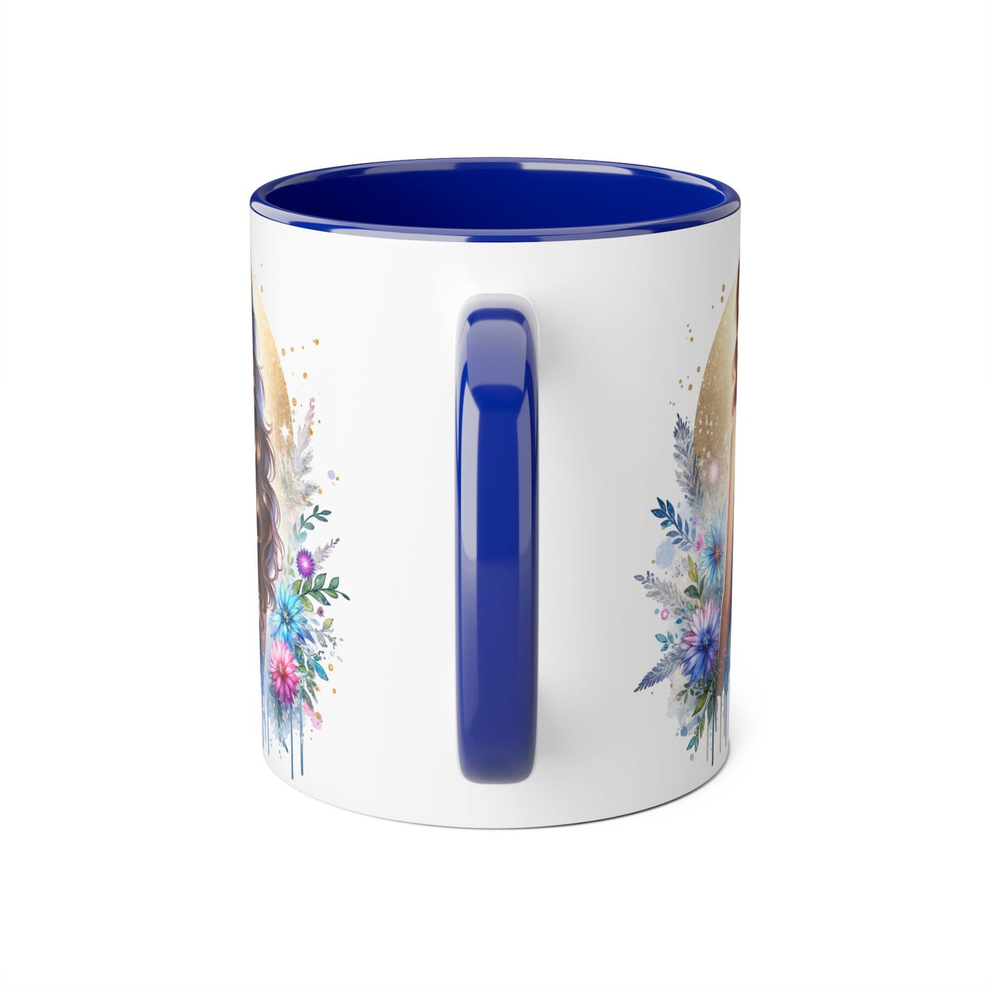 Blooming Beauty Coffee Mug, Floral Coffee Cup, Inspirational Mug Gift, Tea Lover's Accessory, Girly Mug for Friends