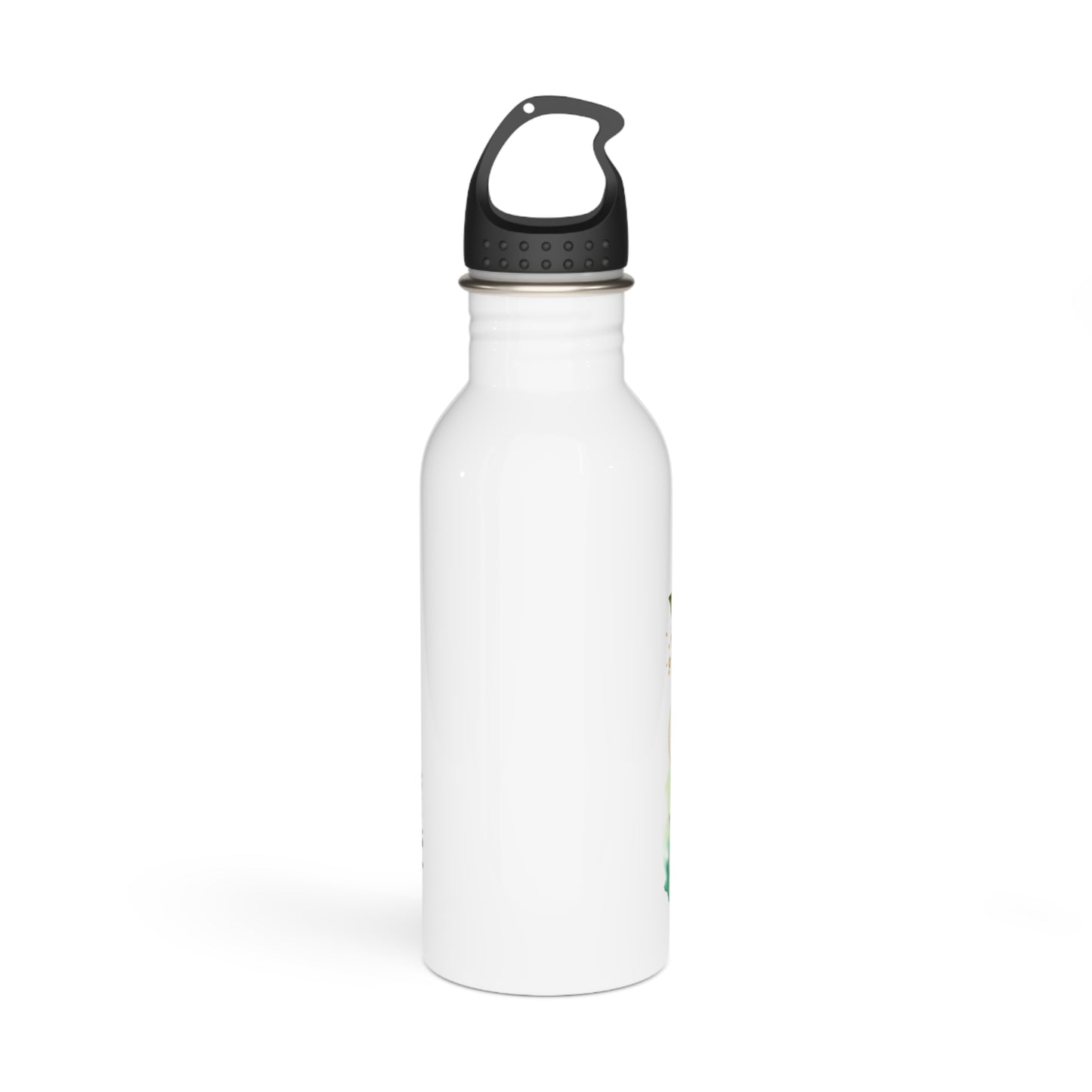 I Am My Own Happily Ever After Artistic Floral Stainless Steel Water Bottle - Stylish Design for Eco-conscious Travelers
