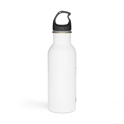 I Am My Own Happily Ever After Artistic Floral Stainless Steel Water Bottle - Stylish Design for Eco-conscious Travelers
