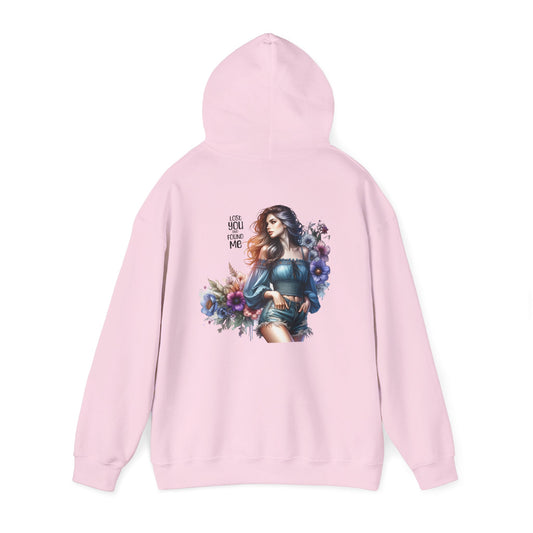Breakup Hoodie - Unisex Hooded Sweatshirt Lost You and Found Me Design