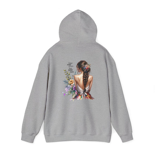 I Don`t  Make Mistakes, I Just Date Them Breathtaking Floral Art Hoodie, Cozy Unisex Sweatshirt, Perfect for Gifts, Casual Wear, Spring Celebrations, Boho Style