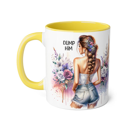 Mug - Dump Him Accent Mug, 11oz