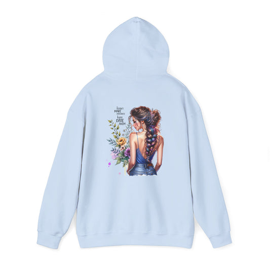 I Don`t  Make Mistakes, I Just Date Them Charming Floral Art Sweatshirt for Nature Lovers, Cozy Unisex Hoodie, Gift for Her, Casual Wear, Spring Style