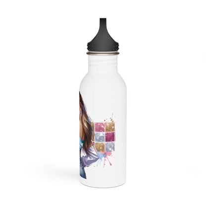 Thank U, Next Stylish Stainless Steel Water Bottle with Fashionista Design, Eco-Friendly Drinkware, Gift for Her, Personalized Hydration, Gym Essential