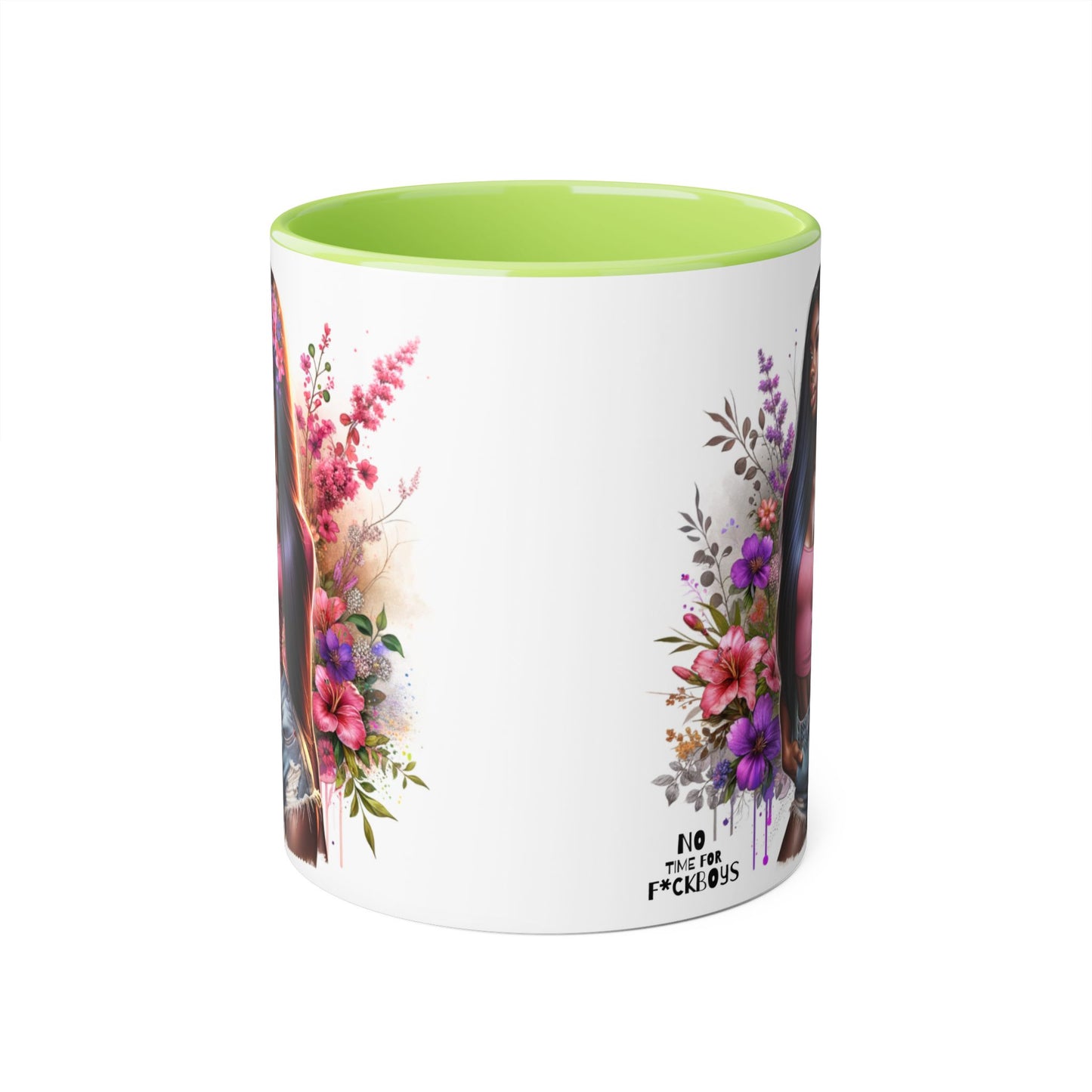 Funny Accent Mug - No Time For F*boys 11oz