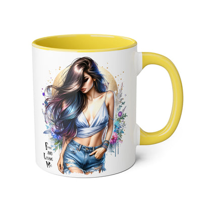 Vibrant Accent Mugs, 11oz with Artistic Design – Perfect for Coffee Lovers and Gift Occasions: Home Decor, Unique Gifts, Art Mugs, [...]