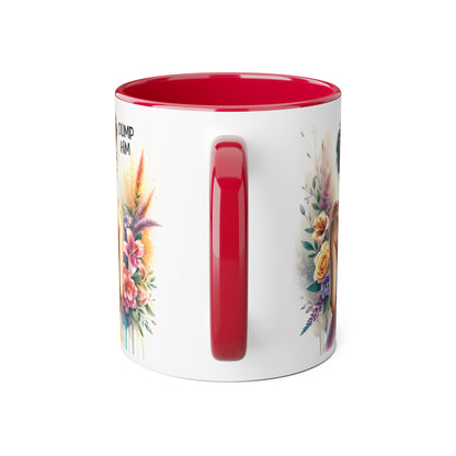 Dump Him Accent Mug