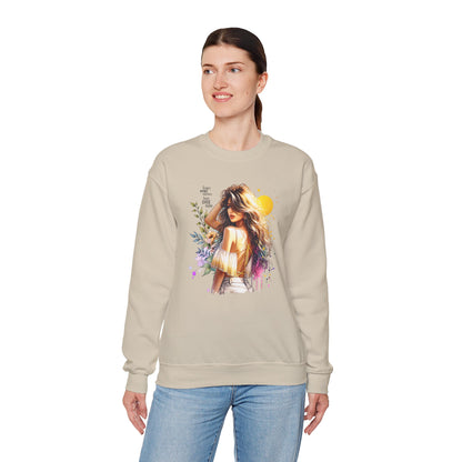 I Don`t  Make Mistakes, I Just Date Them Chic Floral Art Crewneck Sweatshirt, Cozy Gift for Her, Casual Wear, Fashionable Sweatshirt, Relaxed Style