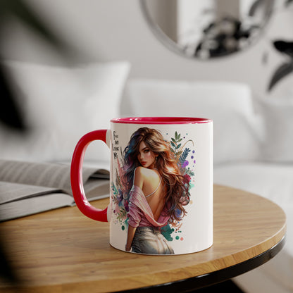 Artistic Floral Accent Mug for Coffee Lovers, Unique Gift for Birthdays, Inspirational Home Decor, Perfect for Tea and Coffee, [...]