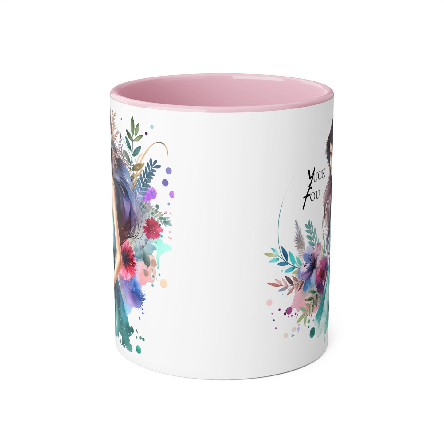 Yuck Fou Artistic Accent Mug with Floral Design, Unique Gift for Coffee Lovers, Birthday Gift, Home Decor, Self-Care Essentials, Inspirational [...]