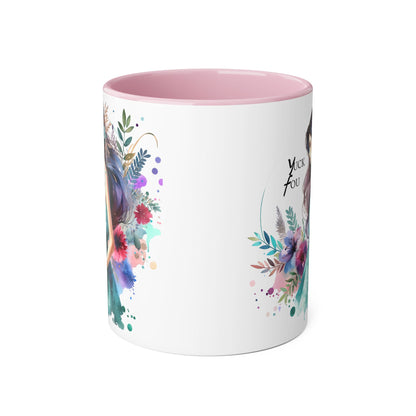 Yuck Fou Artistic Accent Mug with Floral Design, Unique Gift for Coffee Lovers, Birthday Gift, Home Decor, Self-Care Essentials, Inspirational [...]