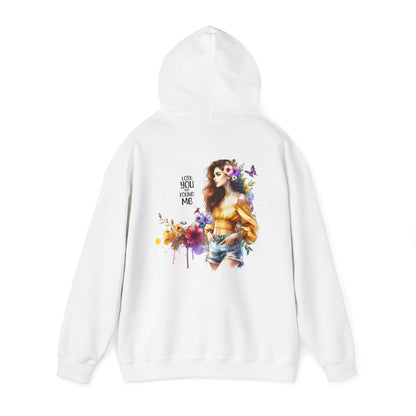 Breakup Hoodie - Unisex Hooded Sweatshirt Lost You and Found Me Design
