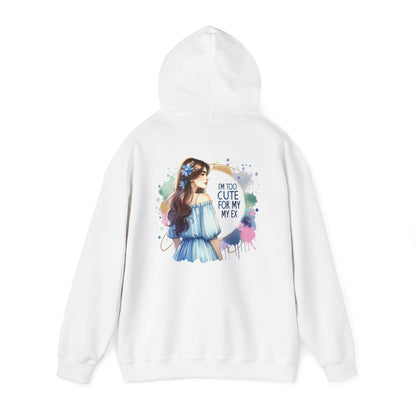 I'm Too Cute For My Ex Perfect for Everyday Wear, Gifts for Friends, Humor Apparel, Casual Style, Birthday Outfits
