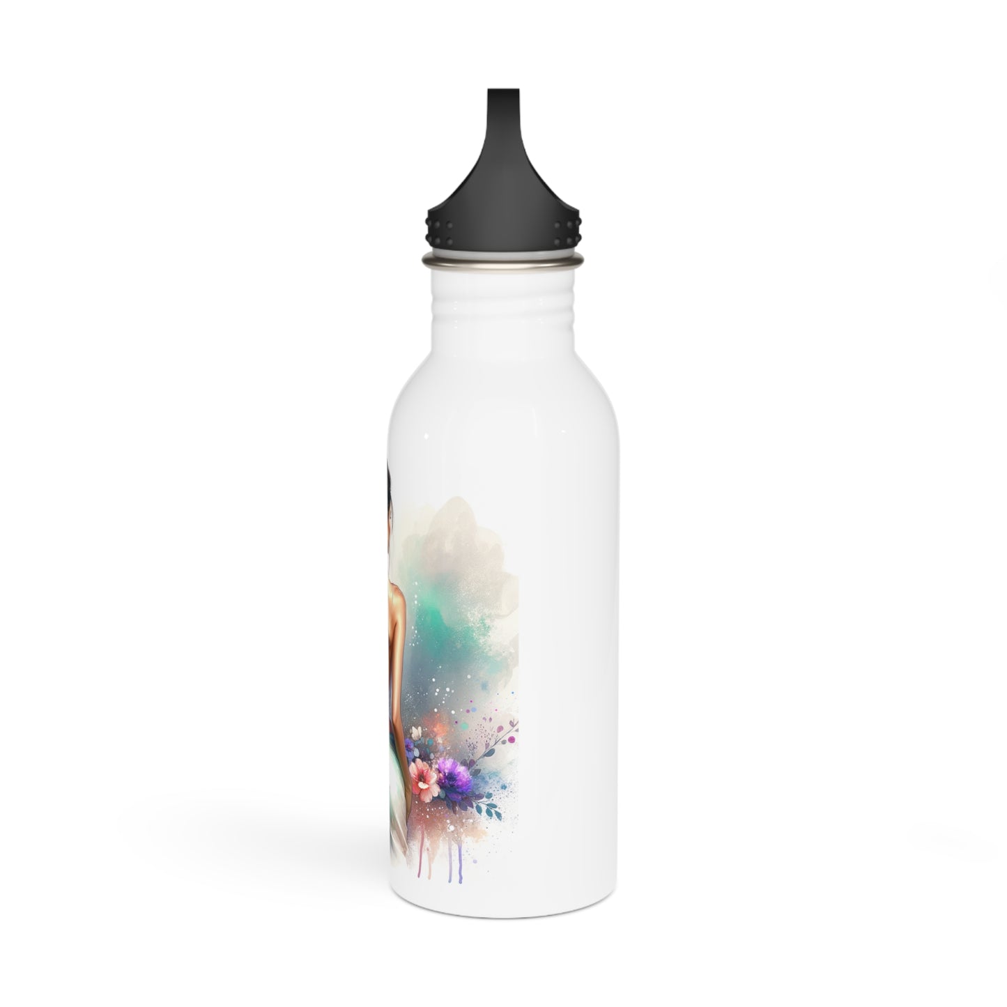 Stainless Steel Water Bottle-'I Don't Make Mistakes, I Date Them.'
