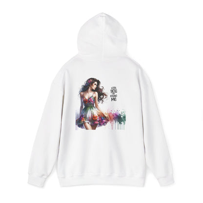 Breakup Hoodie - Unisex Hooded Sweatshirt Lost You and Found Me Design
